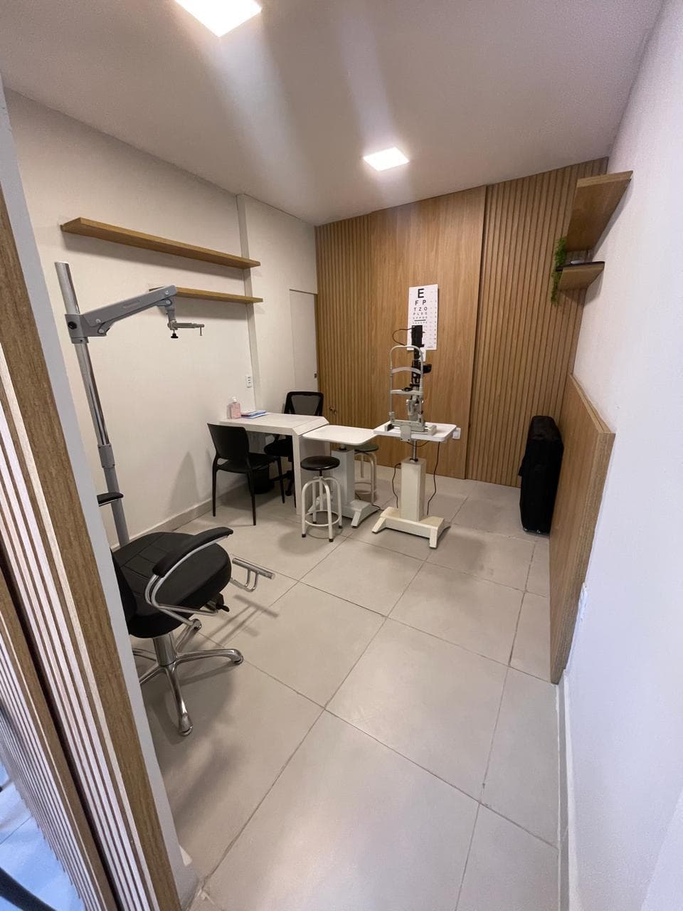 Sala de Oftalmologia da MedFácil Clínica
